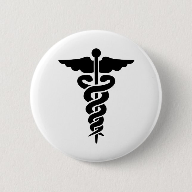 Medical Symbol Button (Front)