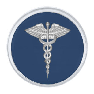 Caduceus Tie Pin