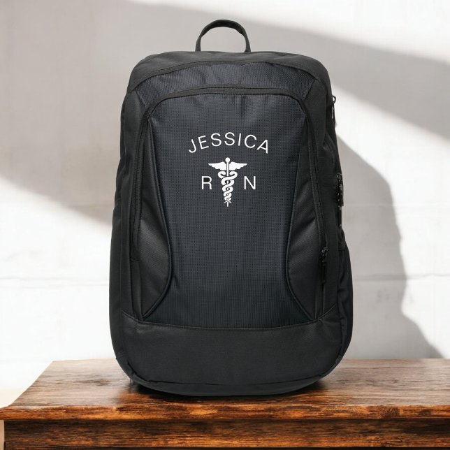 Medical Symbol Caduceus Nurse Nursing Port Authority® Backpack (Creator Uploaded)