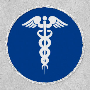 Medical Symbol Caduceus  Patch