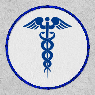 Medical Symbol Caduceus Patch