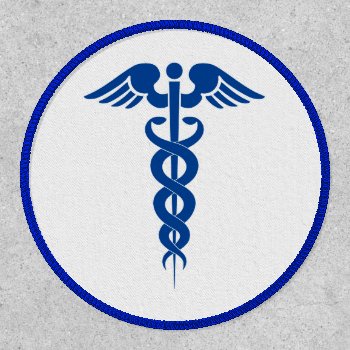 Medical Symbol Caduceus Patch by nadil2 at Zazzle