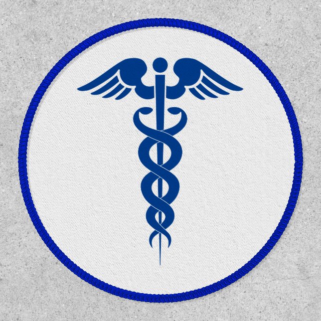 Medical Symbol Caduceus Patch (Front)