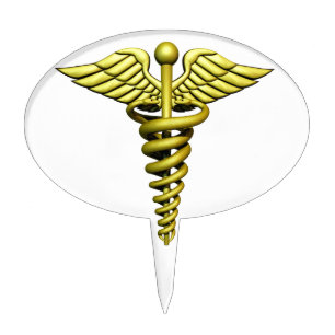 Medical Symbol Cake Topper