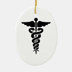 Medical Symbol Ceramic Ornament
