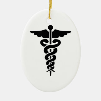 Medical Symbol Ceramic Ornament