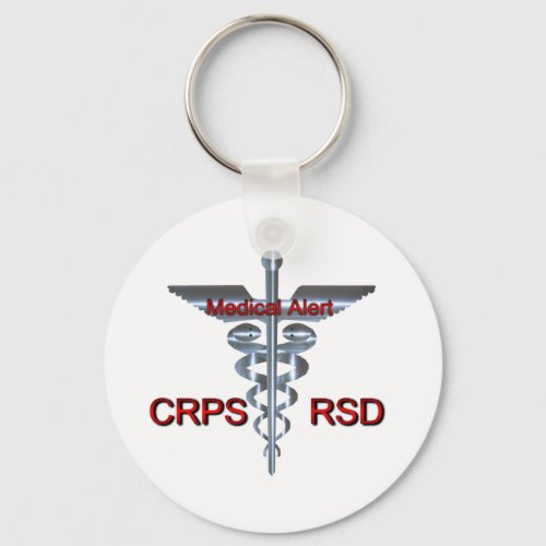 Medical Symbol _ CRPS RSD Medical Alert Keychain