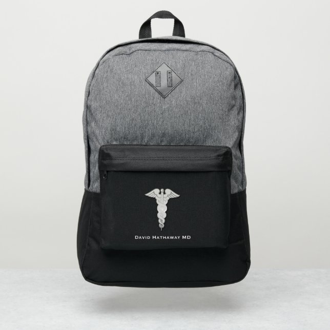 Medical Symbol Custom  Port Authority® Backpack (Front)