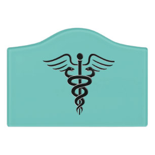 Medical Symbol Doctor Nurse  Door Sign