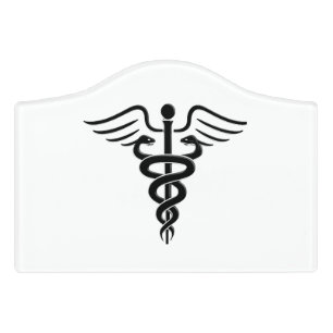 Medical Symbol Doctor Nurse Door Sign