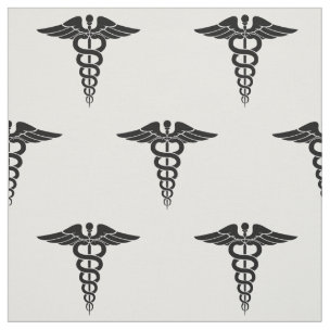 Medical Design Pattern Fabric | Zazzle.com