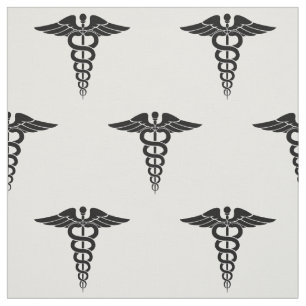 Medical Symbol Fabric