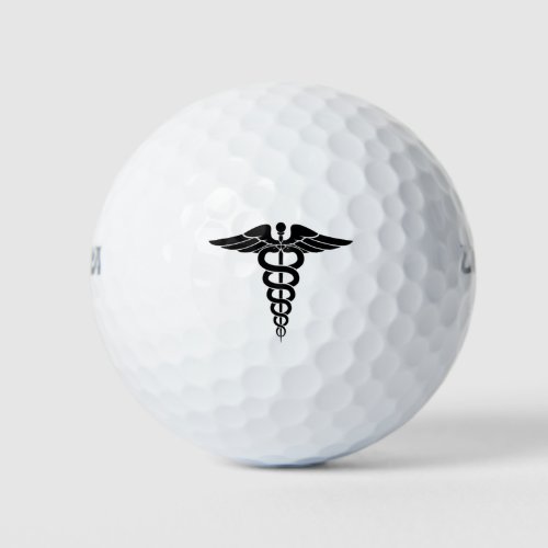 Medical Symbol Golf Balls