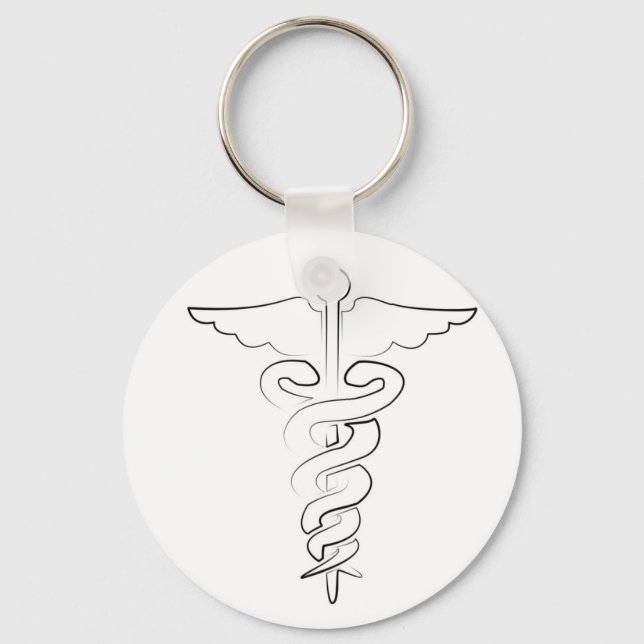 Medical Symbol Keychain (Front)