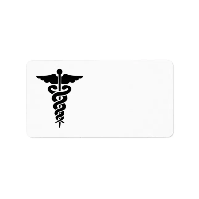 Medical Symbol Label | Zazzle