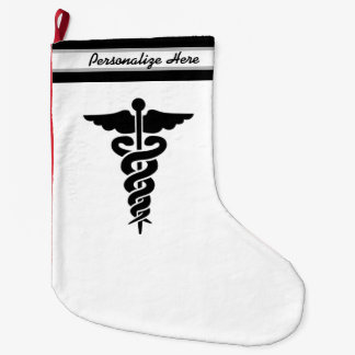 Medical Symbol Large Christmas Stocking