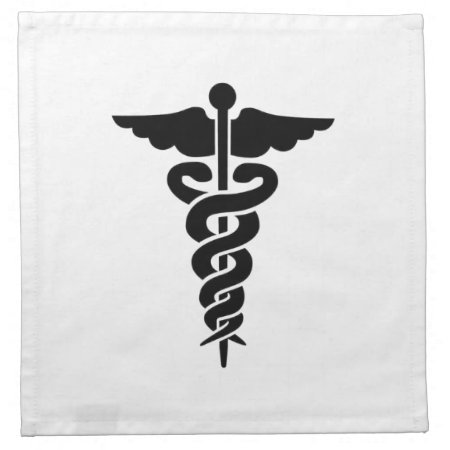 Medical Symbol Napkin