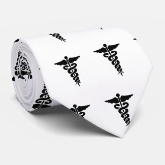 Medical Symbol Neck Tie