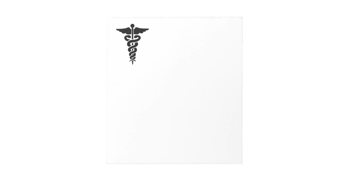 Medical Symbol Notepad