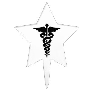Medical Symbol Nurses and Doctors Cake Topper