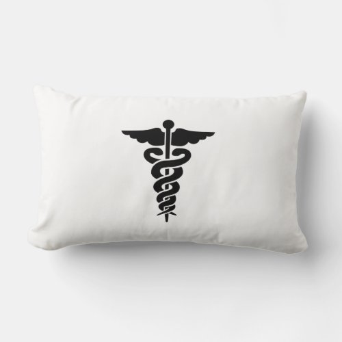 Medical Symbol Nurses and Doctors Lumbar Pillow