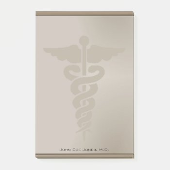 Medical Symbol Post It Note by BusinessCardsCards at Zazzle