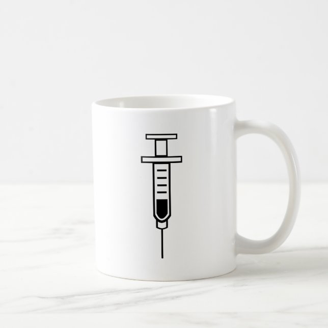 Medical Syringe Coffee Mug (Right)