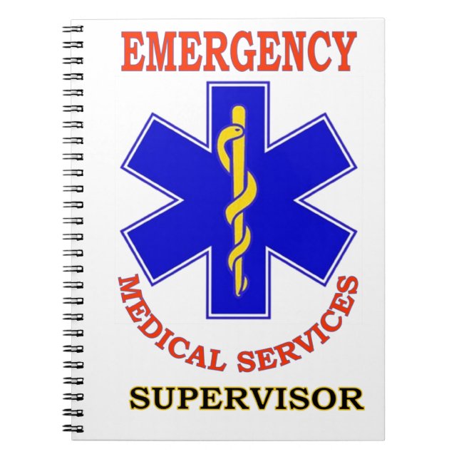 MEDICAL TECHNICIAN SUPERVISOR NOTEBOOK (Front)