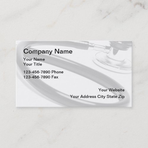 Medical Theme Appointment Card