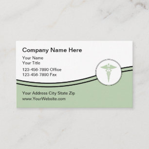 Medical Theme Modern Business Cards