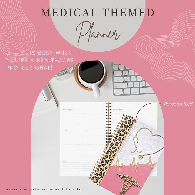 Medical Theme Monthly Planner (Creator Uploaded)