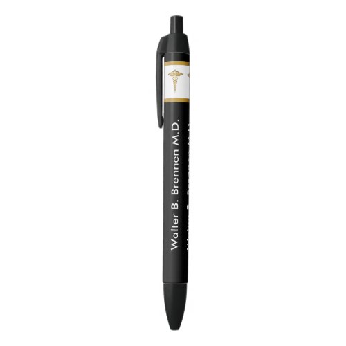 Medical Theme Promotional Black Ink Pen