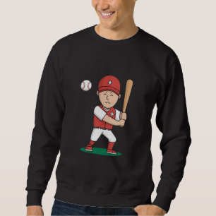 Medical-Themed Baseball Player Sweatshirt