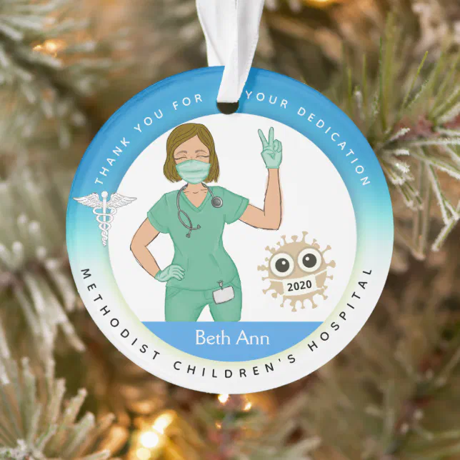 Medical Themed Christmas Ornaments, Nursing Ornament Zazzle