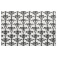 Medical tissue. Hermes staff - symbol doctors