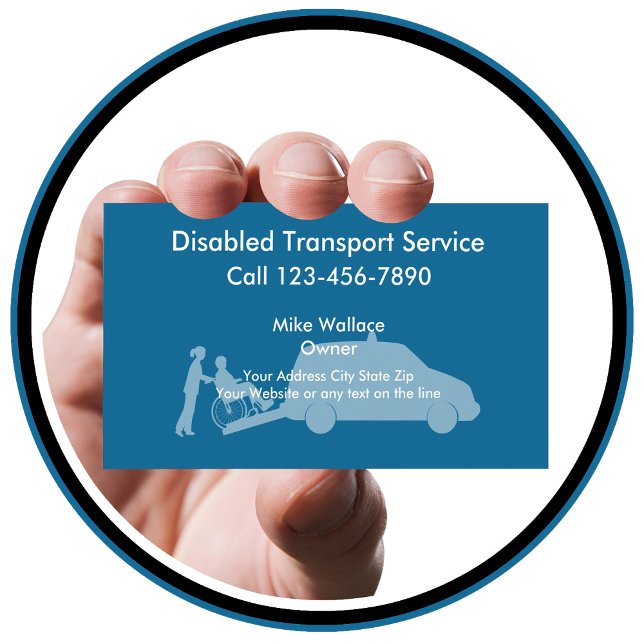 Medical Transport Business Cards (Creator Uploaded)