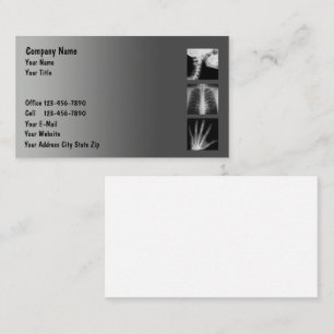Medical X Ray Business Cards