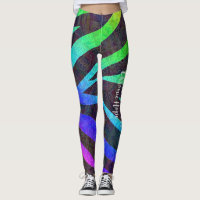 Medical Zebra Leggings