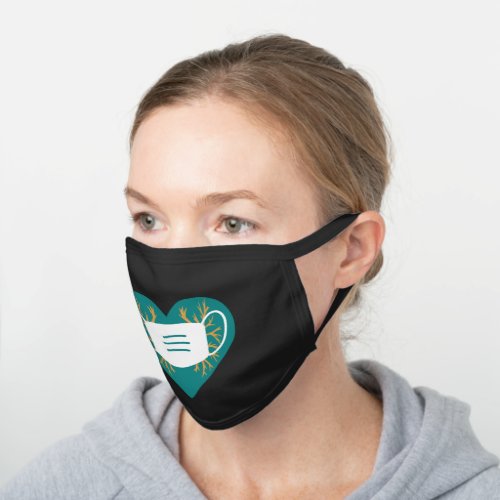 Medically at Risk Mask with HeartLung Logo