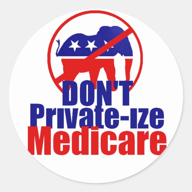 Medicare Sticker (Front)