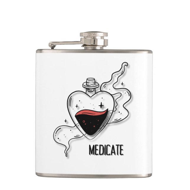 Medicate Flask (Front)