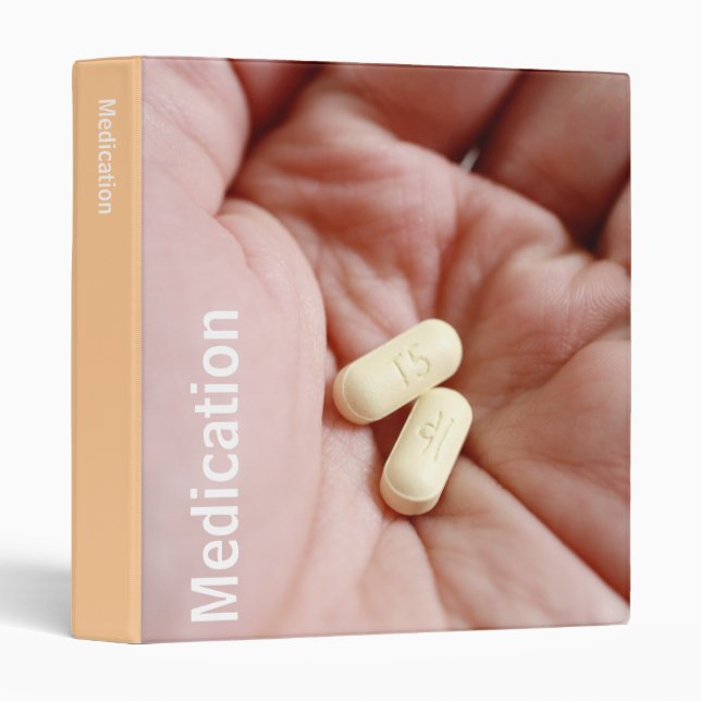 Medication Binder (Front/Spine)