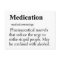 Medication Definition