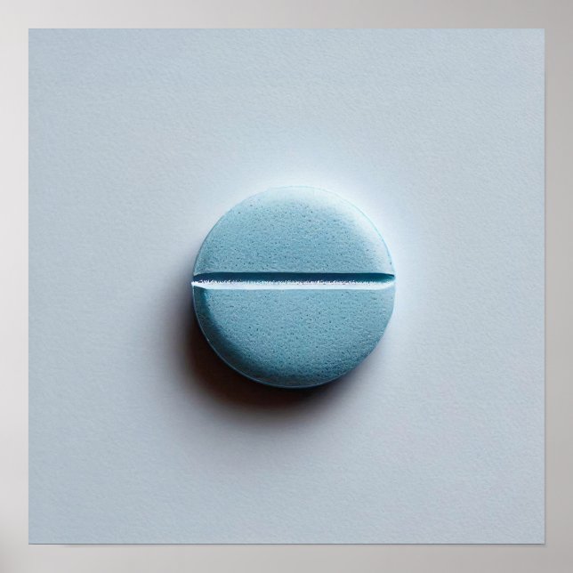 Medication Pill Poster (Front)