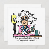 Medication Side Effect Humor (Front/Back)
