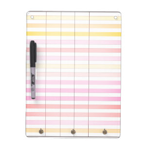 Medication Tracker Dry Erase Board