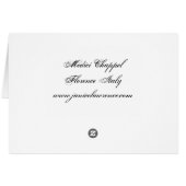 Medici Chappel Cards (Back Horizontal)