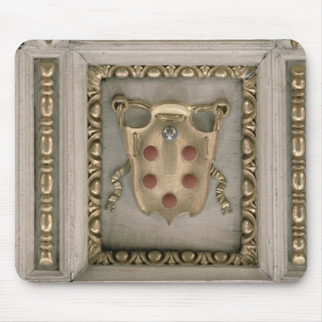 Medici coat of arms, from the soffit of the church mouse pad (Front)