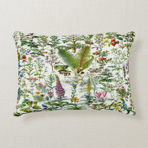 Medicinal Plants Accent Pillow
