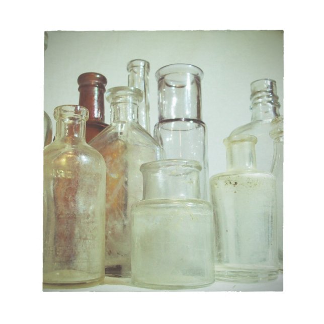 Medicine Bottle Display Notepad (Front)